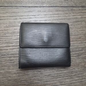 Louis Vuitton Black Epi Leather Wallet